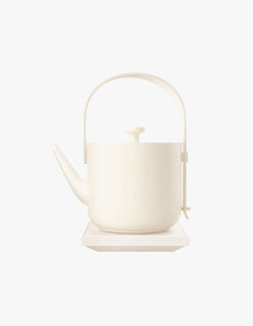茶壶·米白